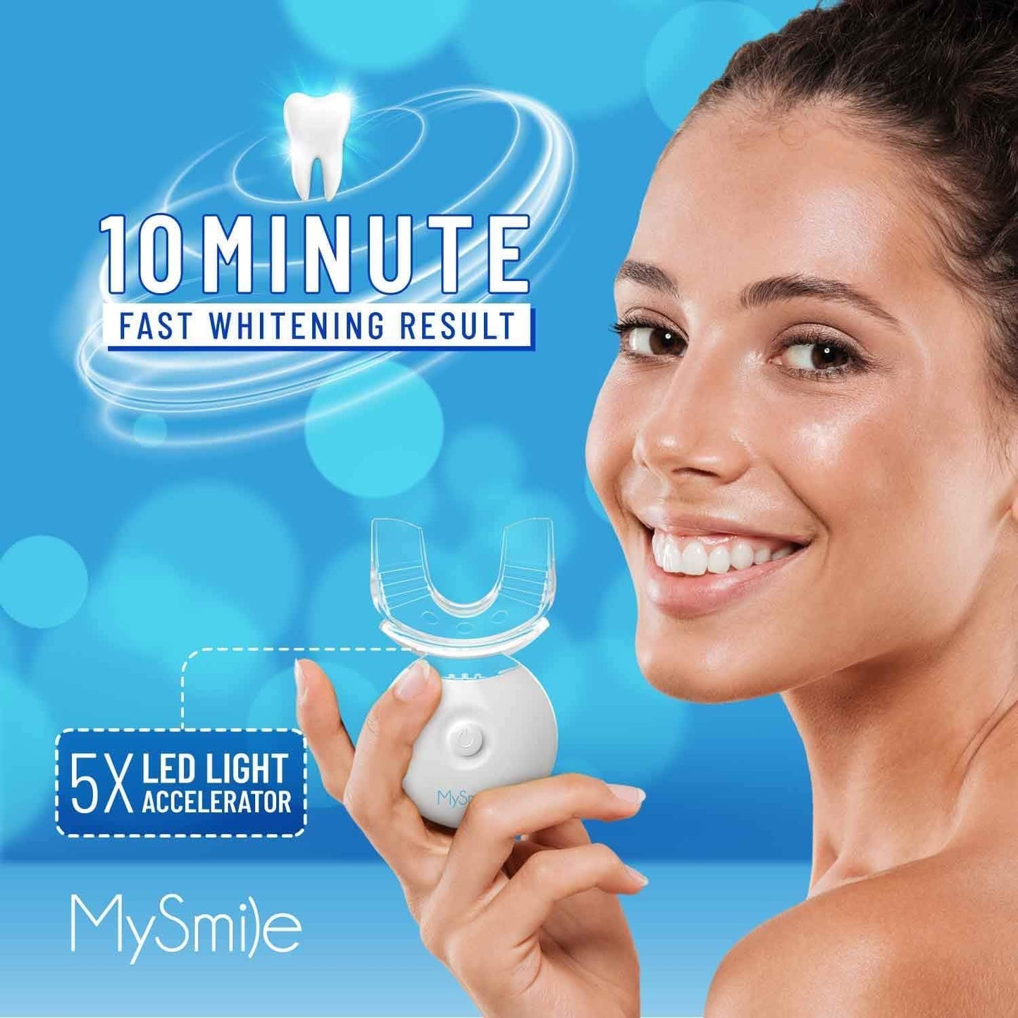 Kit de Blanqueamiento Dental MySmile con Luz LED