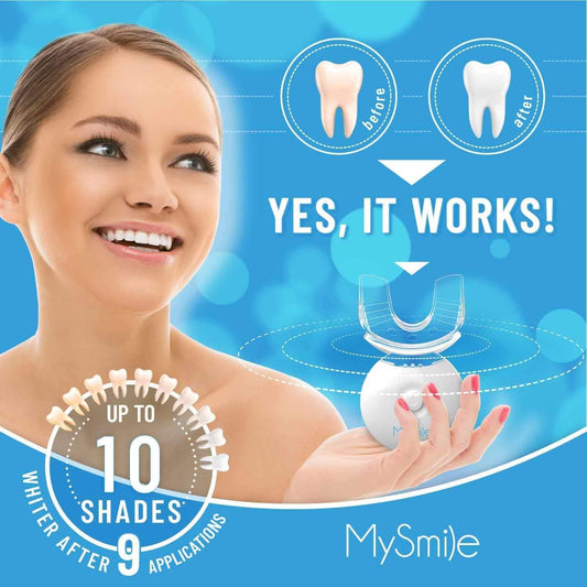 Kit de Blanqueamiento Dental MySmile con Luz LED